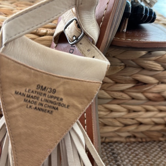 Lucky Brand leather boho sandal size 9 - Picture 4 of 5